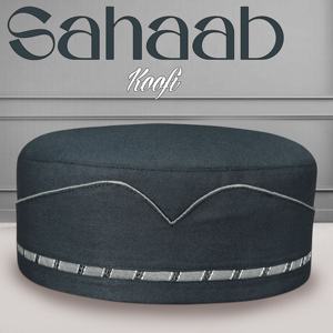 Sahaab Kufi Islmaic casquette de prière pour hommes élégant islamique Namaz Topi avec coutures décoratives Logo personnalisé disponible fournisseur en gros - Product Image 3