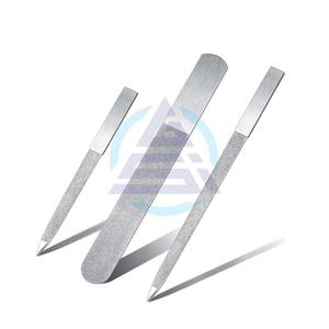 Limas de Manicura Buffer para Salón, Juego de Limas de Uñas de Diamante, Acero Inoxidable, Doble Cara, Metal, Zafiro - Product Image 1