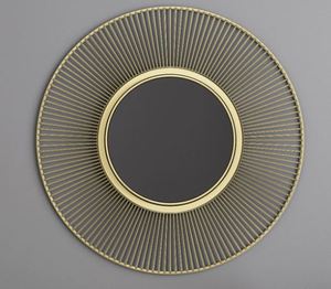 กรอบกระจกโลหะของตกแต่งผนังงานแฮนด์เมดในอินเดียสำหรับห้องนั่งเล่นสำนักงานโรงแรมขายดีใช้ในบ้าน2025 - Product Image 3