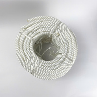 Cordage maritime en plastique PP haute résistance, bleu-jaune mélangé, 6 mm x 405 m, durable pour mers agitées, personnalisable