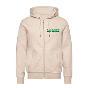 Sudadera con capucha de algodón 100% al por mayor con cremallera completa sudaderas con capucha de color de invierno informales con estampado personalizado de alta calidad y ajuste Extragrande - Product Image 1