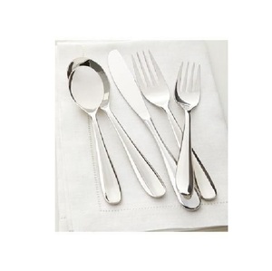 Cubiertos de estilo Premium pulidos con espejo con logotipo de tapa Juego de cubiertos de acero inoxidable impreso Cubiertos Hecho en India Suministro de cocina - Product Image 1