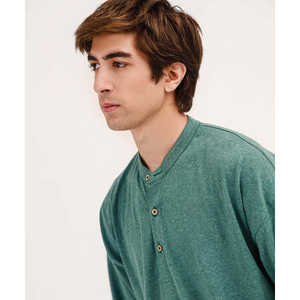 Camisa Túnica Melange para Hombre - Product Image 6