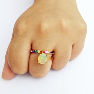 Bague de fiançailles unisexe en argent sterling 925 plaqué or, faite à la main, sur mesure, pas chère, faible MOQ, avec pierre précieuse labradorite antique - Product Image 6