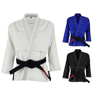 Kimono de Jiu Jitsu, Venta Directa de Fábrica, Uniforme de BJJ para Entrenamiento, Uniforme de BJJ con Logotipo Personalizado, Uniforme de BJJ de Material Sólido - Product Image 3