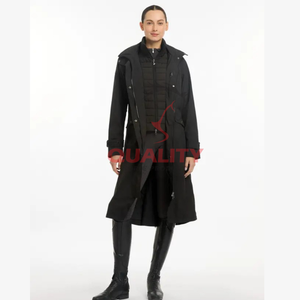 Premium femmes équestre long manteau 2025 veste d'équitation imperméable respirant léger durable formation veste d'équitation - Product Image 3