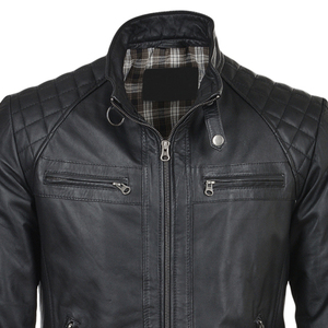 Chaquetas de bombardero de cuero personalizadas para hombres y mujeres Estilo vintage Hecho a mano Prendas de abrigo de cuero genuino - Product Image 4