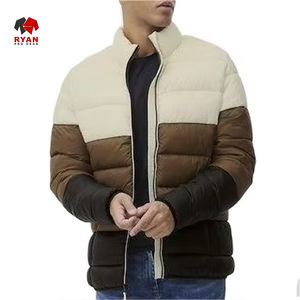 Veste d'hiver matelassée pour homme, logo personnalisé, conception OEM, tissu respirant, isolée - Product Image 1
