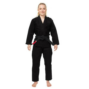 Uniforme de Jiu Jitsu de algodón de secado rápido de alta calidad, logotipo personalizado superior y servicios OEM para ropa de artes marciales - Product Image 1