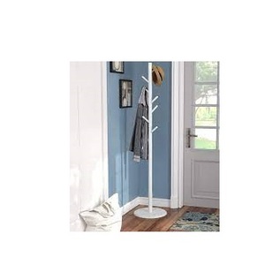 Black Finished Durable Quality Metal Coat Stand <b>Stainless</b> <b>Steel</b> Clothes <b>Rack</b> Manually Manufactured in India - Product Image 3