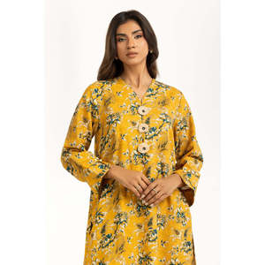 Conjunto Coordinado Estampado Crepe IPST-55234, Top Casual Moderno sin Cuello, Pantalones Cortos Tres Cuartos, Talla XL, Hecho de Tela Viscosa para Primavera/Verano - Product Image 6