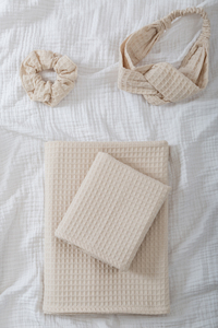 MS Home 100% Cotton Woven Face Washcloth & <b>Bath</b> <b>Towel</b> 6-Piece <b>Set</b> Antimicrobial Hypoallergenic Quick-Dry - Product Image 3