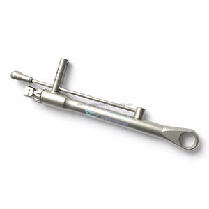 Clé à cliquet manuelle en acier inoxydable pour implants dentaires, embout carré de 4,0 mm avec poignée ergonomique - Product Image 5