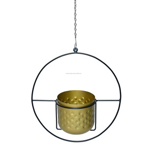 Maceta colgante antigua de Metal, para decorar tu dormitorio, comedor, oficina, sala de estar y pasillo, precio al por mayor - Product Image 6