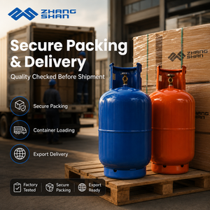 <span class=keywords><strong>Bouteille</strong></span> de gaz GPL <span class=keywords><strong>vide</strong></span> en acier, personnalisée, anti-rouille, 14 kg, rechargeable au <span class=keywords><strong>butane</strong></span>, recyclable, basse pression - Product Image 6