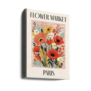 Producto con Patrón de Naturaleza Muerta del Mercado de Flores de París, Francia - Product Image 1