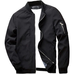 Chaquetas de bombardero de calidad superior para hombre, tela de lona de moda a la moda, precio ajustado de fábrica, buena venta - Product Image 3