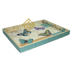 Cadeau de célébration de fête de plateau décoratif en bois de haute qualité pour la saison de vacances de Noël Top Standard vente chaude décor à la maison - Product Image 5