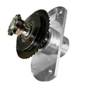 Réducteur de vitesse TechnoJet RE02A6001, nouveau modèle américain, 230*106 mm, avec montage à bride, arbre en aluminium, 3000 tr/min, sans embrayage, moteur - Product Image 1