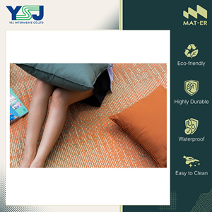 Tailandia Origen Exportación Más alta calidad Picnic/Playa/Alfombras al aire libre Diseño moderno 100% Polipropileno PP Alfombra plegable - Product Image 2