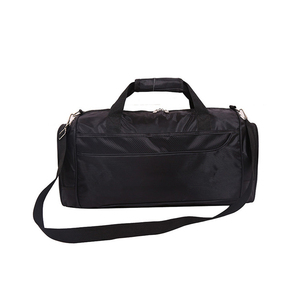 Venta al por mayor logotipo personalizado negro deportes bolsa de lona bolsa de gimnasio bolsa de viaje superior de moda disponible en colores - Product Image 2