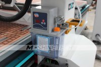 Machine de fraisage CNC pour le travail du bois JINAN M-SHINE 2130 avec changeur d'outils automatique linéaire, commande Syntec, moteur et pompe 3 axes