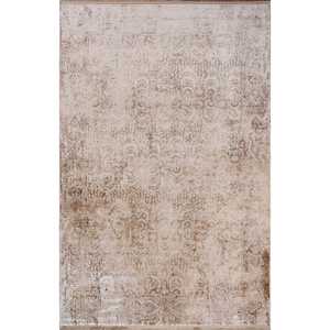 Tapis Depot Modern Beige Gallery GL1303 Tapis 60% Viscose 40% Acrylique Facile à nettoyer/Durable pour chambre à coucher et étude - Product Image 1