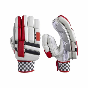 Guantes de Bateo de Cricket Profesionales Más Vendidos, Ligeros, con Cierre de Hebilla, Diseño Ambidiestro, Cuero de Alta Calidad, Pakistán - Product Image 6