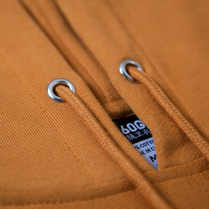 Alta calidad 460gsm 100% algodón polar Unisex hombres en blanco personalizable Logo Sudadera con capucha - Product Image 6