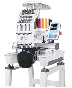 เครื่องปักผ้าอุตสาหกรรม FU JA รุ่นใหม่ พร้อมเข็ม 10 เข็ม ความเร็วสูงสุด 1200 จุดต่อนาที ขนาดปักใหญ่ 9.5" × 14.2" - Product Image 1