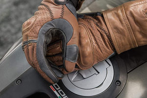 Guantes de carreras transpirables unisex, guantes de cuero antideslizantes resistentes al desgaste con tecnología de pantalla táctil para moto, bicicleta y ciclismo - Product Image 3