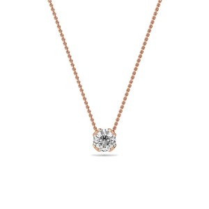 Colgante de Diamante de Corte Redondo Brillante de 0.30 Ct, Diamante Cultivado en Laboratorio en Platino, para Uso Diario, Regalo - Product Image 3