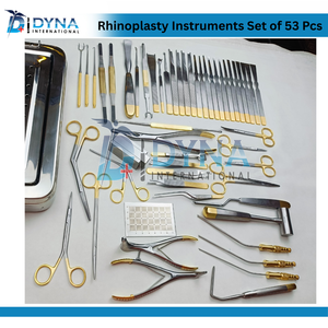 53 pièces ensemble d'instruments chirurgicaux de rhinoplastie outils complets de chirurgie du nez ORL pour les procédures plastiques et reconstructives - Product Image 3