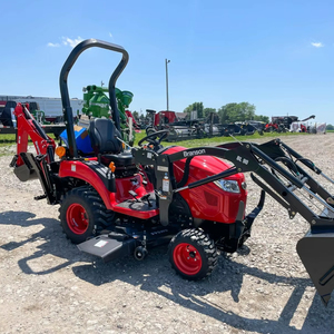 รถแทรกเตอร์มินิฟาร์ม TYM T224H พร้อมที่ตักและที่ขุดดิน 22 แรงม้า ขับเคลื่อน 4 ล้อ เหมาะสำหรับงานขุด/ขุดร่อง/จัดสวน และงานฟาร์มขนาดเล็ก - Product Image 1