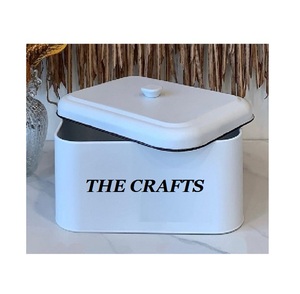 Boîte de rangement pour épices en bois et cuir de qualité supérieure, forme ronde, récipient de cuisine en vrac - Product Image 2