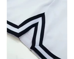 กางเกงขาสั้นเล่นบาสเก็ตบอลของผู้ชายกางเกงขาสั้นกันเหงื่อแบบลำลองพิมพ์ซับลิเมชันแบบอเมริกัน100% ผ้าโพลีเอสเตอร์ตาข่ายผ้ายืดหยุ่นได้สำหรับ2024ใหม่ - Product Image 6