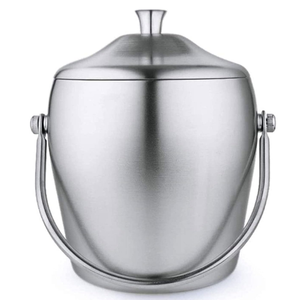 Ventas de fábrica Cubo de hielo de metal Suministros para hoteles y bares Cubo de hielo enfriador de acero inoxidable de estilo simple Hecho EN LA India - Product Image 6