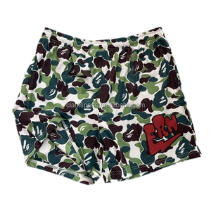 Bas prix Logo personnalisé Premium Shorts amples homme vêtements de sport USA drapeau personnalisé hommes Basketball Shorts - Product Image 1