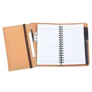 Cuaderno con fecha de cuero Premium de tamaño A5 superventas, diario de escritura con encuadernación térmica de tendencia, regalo para empleados de oficina para estudiantes universitarios - Product Image 5