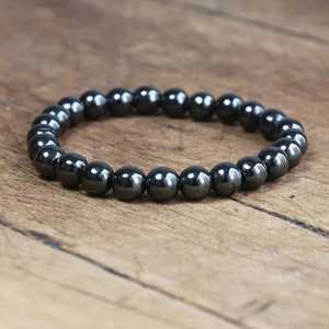 Most Selling Hematite Gemstone Bracelet for Men and Women Magnetic Therapy and Wellness Available At Wholesale Price - Product Image 6