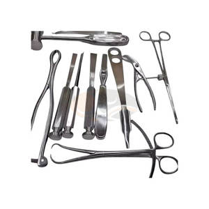 Ensemble de chirurgie orthopédique de base 10 pièces, kit d'instruments médicaux manuels en acier inoxydable de qualité supérieure, chirurgie orthopédique durable, professionnel - Product Image 6