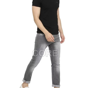 Derniers modèles de pantalons jeans slim pour hommes fabriqués au Pakistan à prix réduit pantalons pour hommes aux couleurs personnalisées - Product Image 5