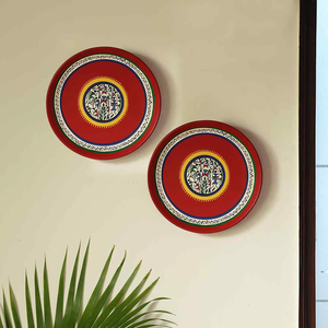 Platos de pared estilo pintura de puntos, Buda meditando, arte de mandala colorido, decoración espiritual para el hogar, disponible a precios al por mayor. - Product Image 6