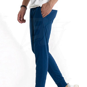 Pantalones Deportivos Casuales para Hombre, Corte Recto, Cintura Media, 100% Algodón, Tejido Transpirable, Ajuste Flexible, Cómodos para Uso Diario - Product Image 3