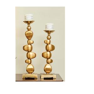 Candelabro de Latón y Aluminio Hecho a Mano, Personalizado, de Alta Gama, con Acabado Premium, Estilo Moderno, Decoración para el Hogar - Product Image 5