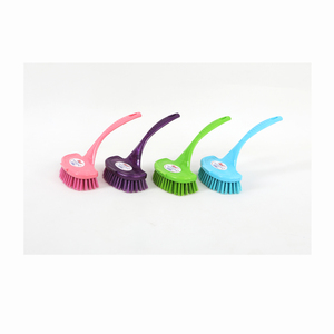 Simple Style Multifunction Handheld Cleaning Tool Plastic Oval Bathtub and Sink Scrub <b>Brush</b> for <b>Smooth</b> Surfaces - Product Image 2