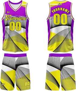 Uniforme de Baloncesto para Hombre y Mujer, Equipo de Entrenamiento, Transpirable, Diseño Oem, Novedad - Product Image 3