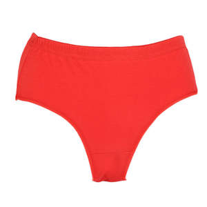 Culotte unie pour femme - Rouge - Product Image 1