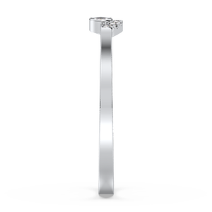 REYES Original Design 0.08 Carat Marquise Taille Moissanite Bagues de Fiançailles Classique en Argent Sterling 925 Mariage Fine Jewelry - Product Image 4