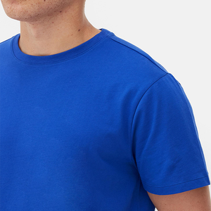 เสื้อยืดแขนสั้นเข้ารูปลำลองของผู้ชายเสื้อยืดผ้าฝ้าย100% พิมพ์ลายสกรีนคุณภาพสูงขายส่ง - Product Image 3